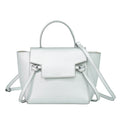 Celine Belt Bag Textured Leather Silver Leather Handbag (Authentic  )