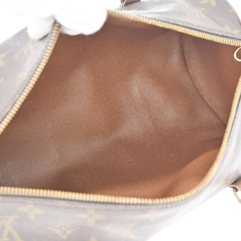 Louis Vuitton Papillon Handbag Monogram Canvas Brown Canvas Handbag ( )