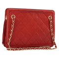 Chanel Chain Clutch Leather Multicolour Leather Handbag ( )