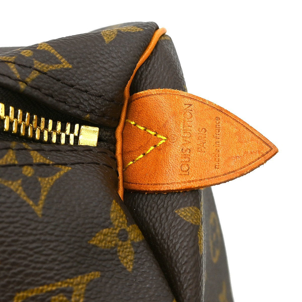 Louis Vuitton Keepall Bag Monogram Canvas Brown Canvas Handbag ( )