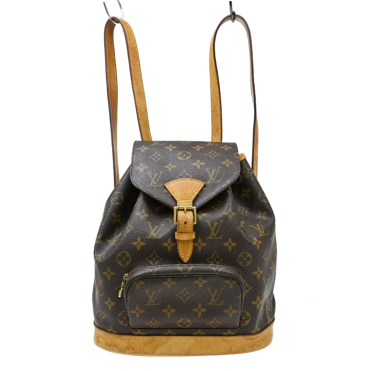 Louis Vuitton Montsouris Backpack Monogram Canvas Brown Canvas Backpack Bag ( )