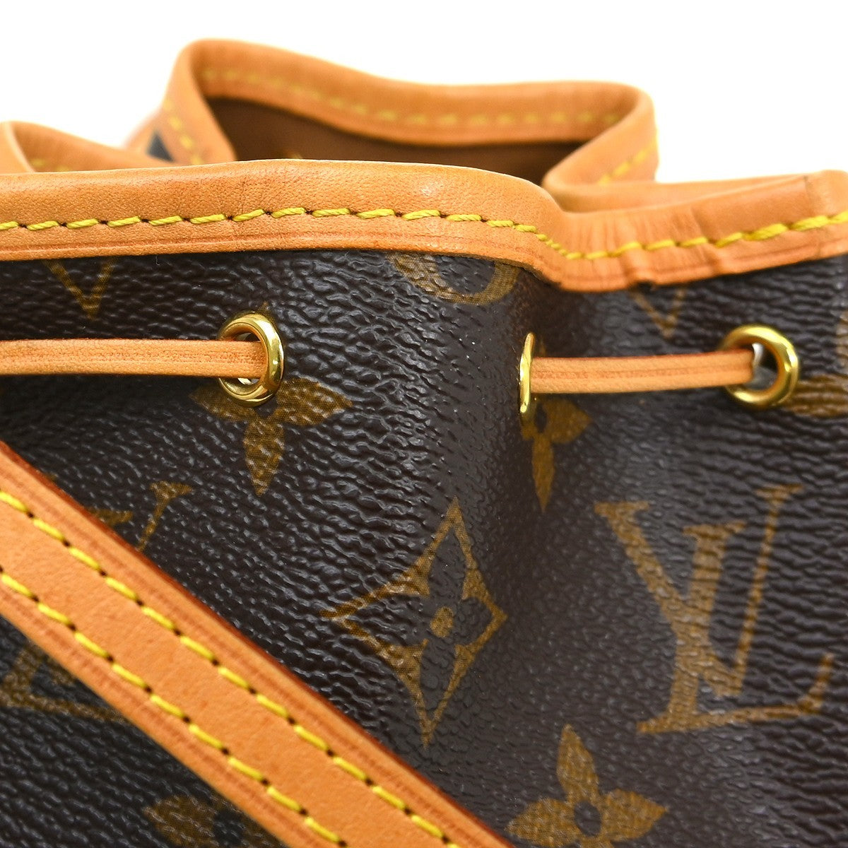 Louis Vuitton Noe Handbag Monogram Canvas Brown Canvas Handbag ( )