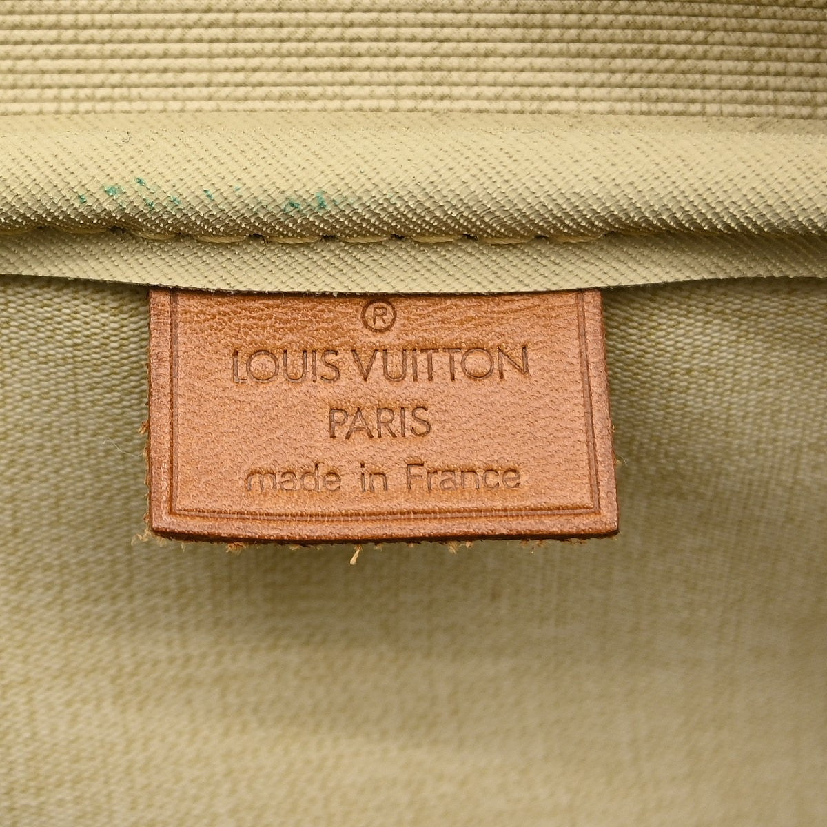 Louis Vuitton Deauville Handbag Monogram Canvas Brown Canvas Handbag (Authentic  )