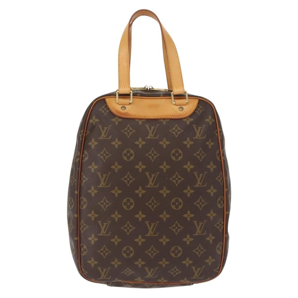 Louis Vuitton Excursion Handbag Monogram Canvas Brown Canvas Handbag (Authentic  )