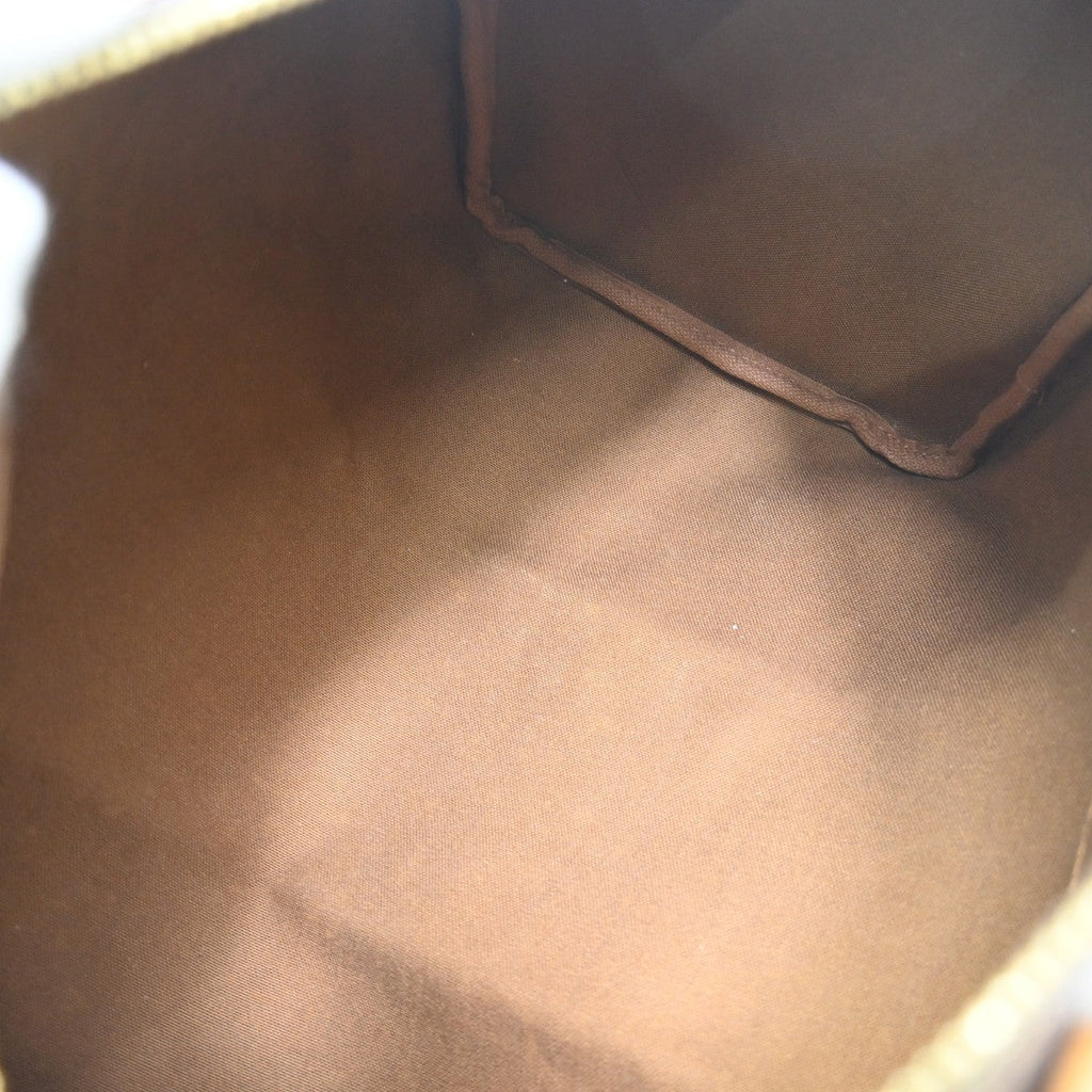 Louis Vuitton Speedy Handbag Monogram Canvas Brown Canvas Handbag ( )