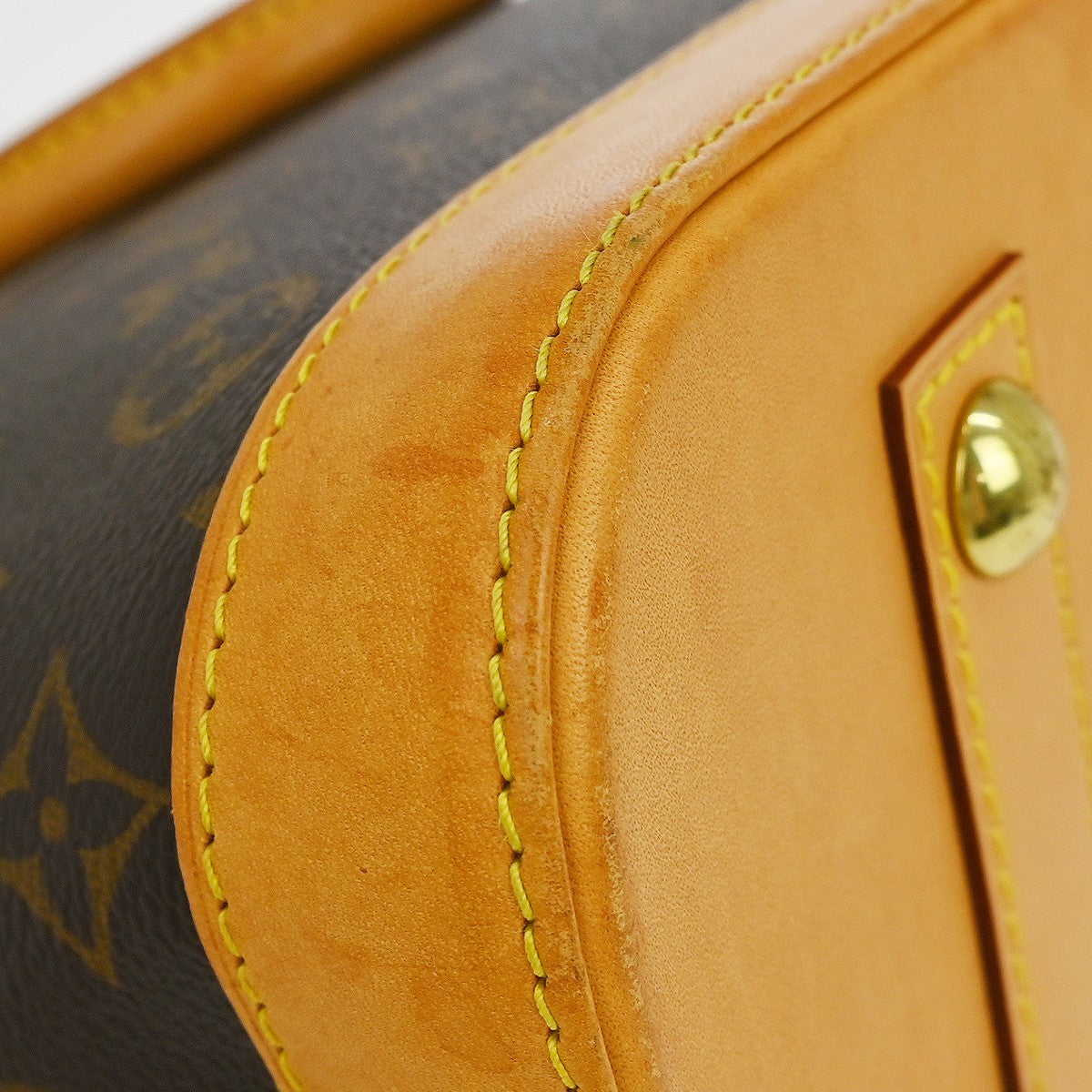 Louis Vuitton Moon Alma Bag Monogram Canvas Brown Canvas Handbag ( )
