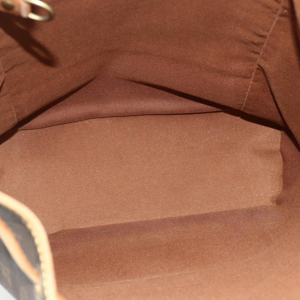Louis Vuitton Vintage Montsouris Backpack Monogram Canvas Brown Canvas Backpack Bag ( )