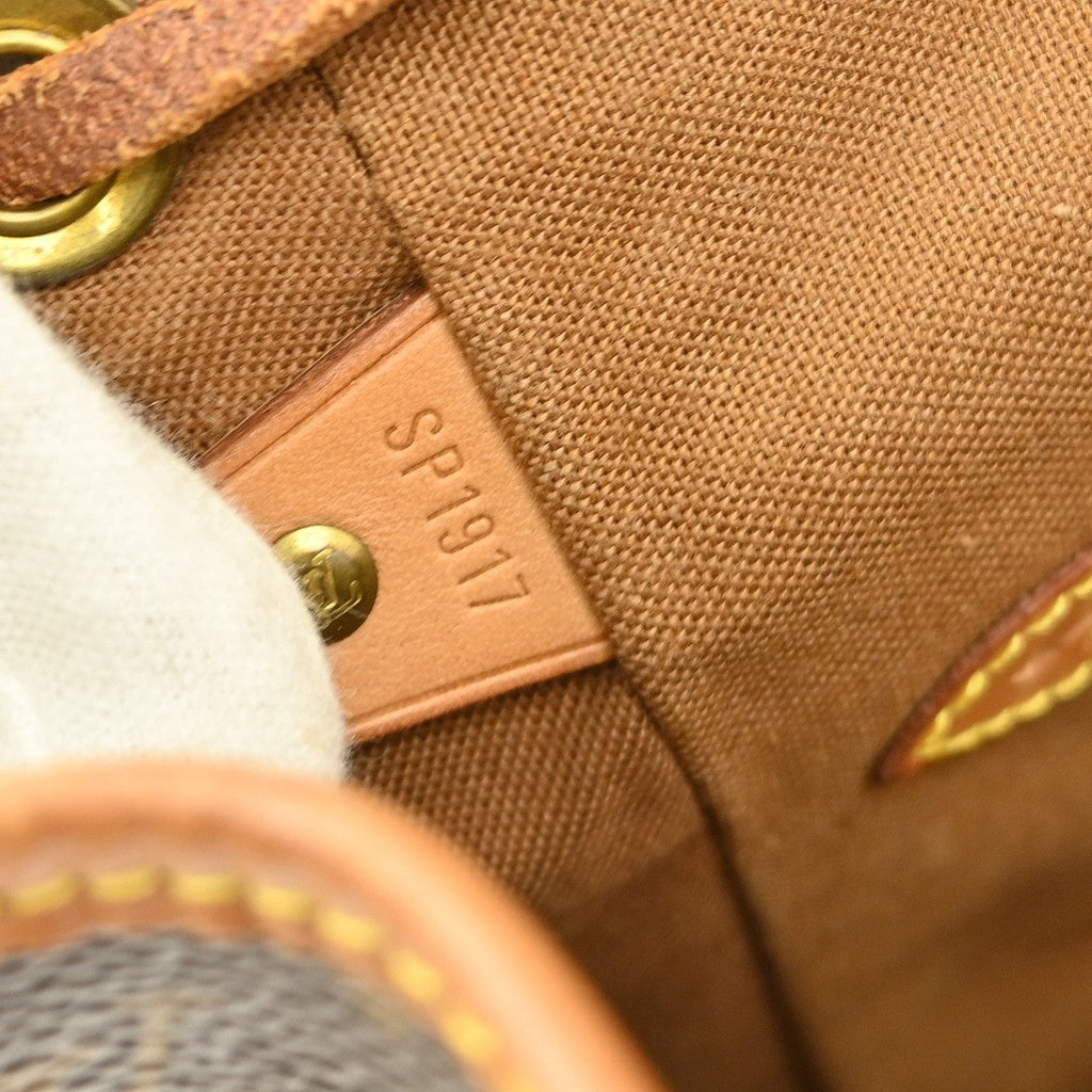 Louis Vuitton Montsouris Backpack Monogram Canvas Brown Canvas Backpack Bag ( )