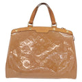 Louis Vuitton Brea Handbag Monogram Vernis Brown Patent_Leather Handbag (Authentic  )