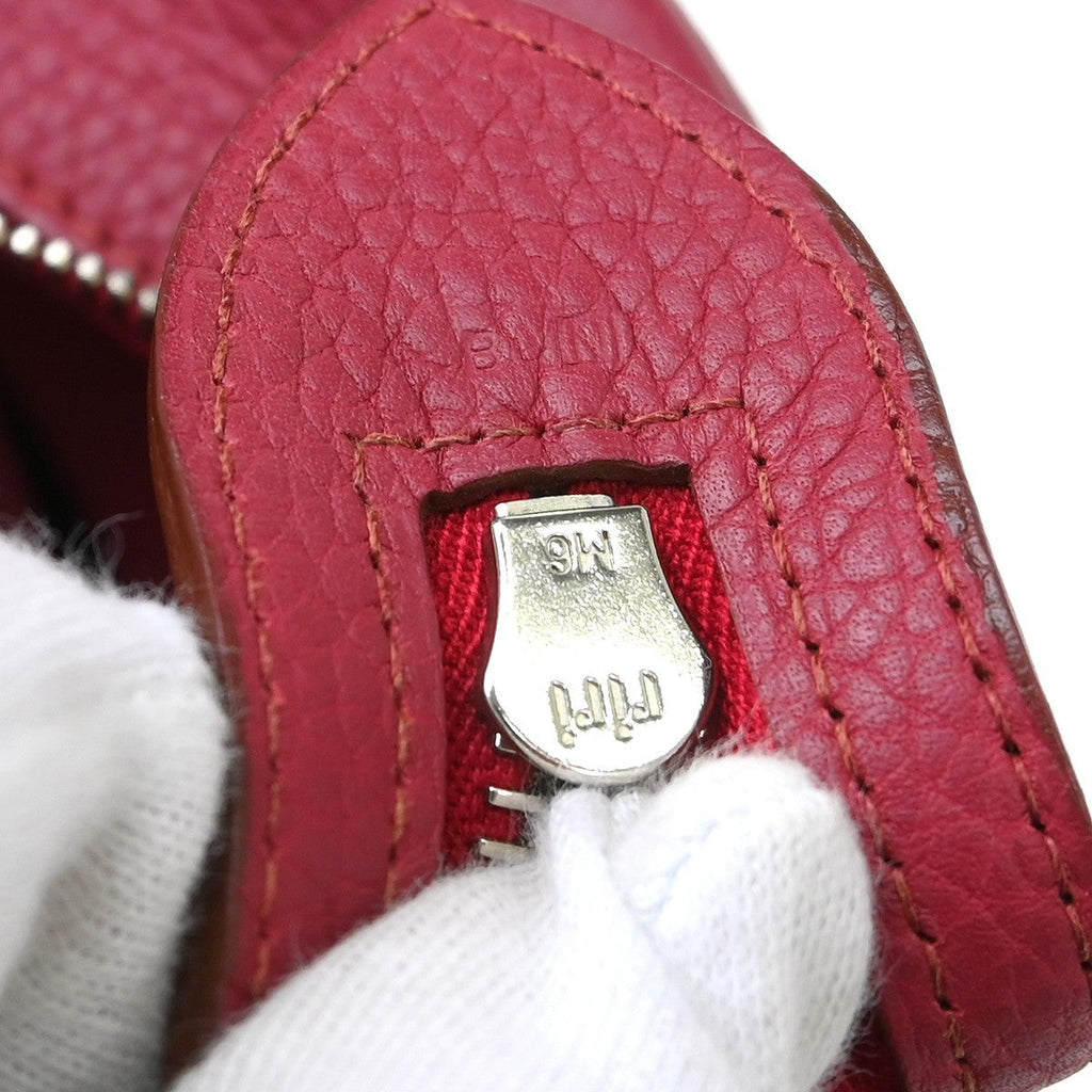 Hermes Atlas Bag Clemence Red Leather Handbag ( )
