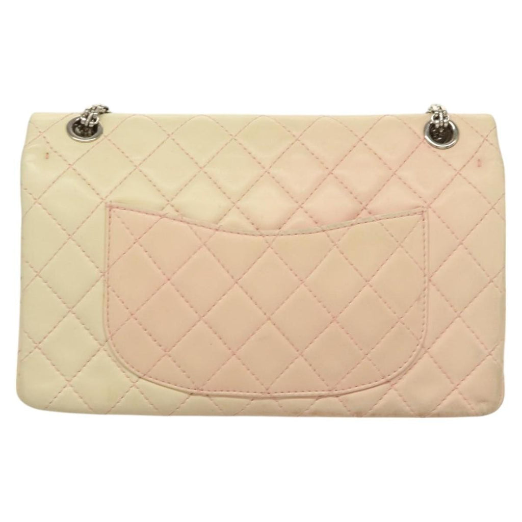 Chanel Reissue 2.55 Flap Bag Quilted Calfskin Pink Lamb_Skin Bag (Authentic  )