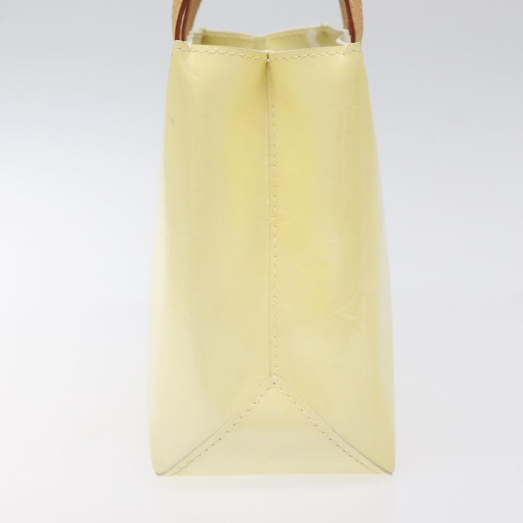 Louis Vuitton Reade Handbag Monogram Vernis Beige Patent_Leather Bag (Authentic  )