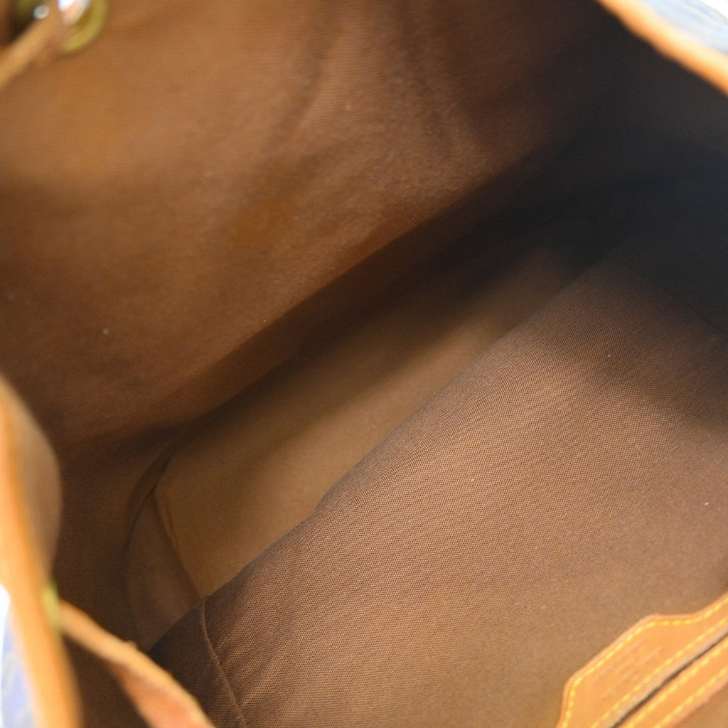 Louis Vuitton Vintage Montsouris Backpack Monogram Canvas Brown Canvas Backpack Bag ( )