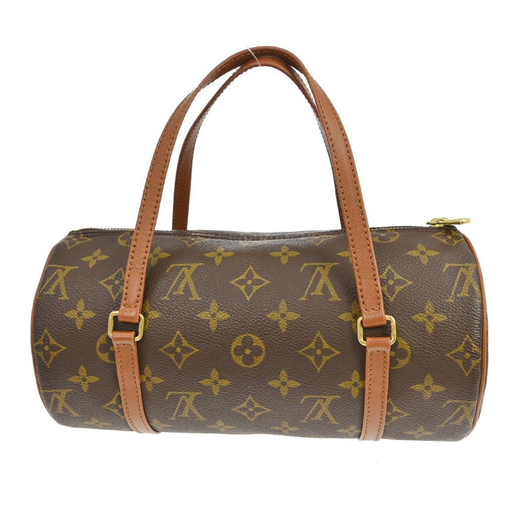 Louis Vuitton Papillon Handbag Monogram Canvas Brown Canvas Handbag ( )