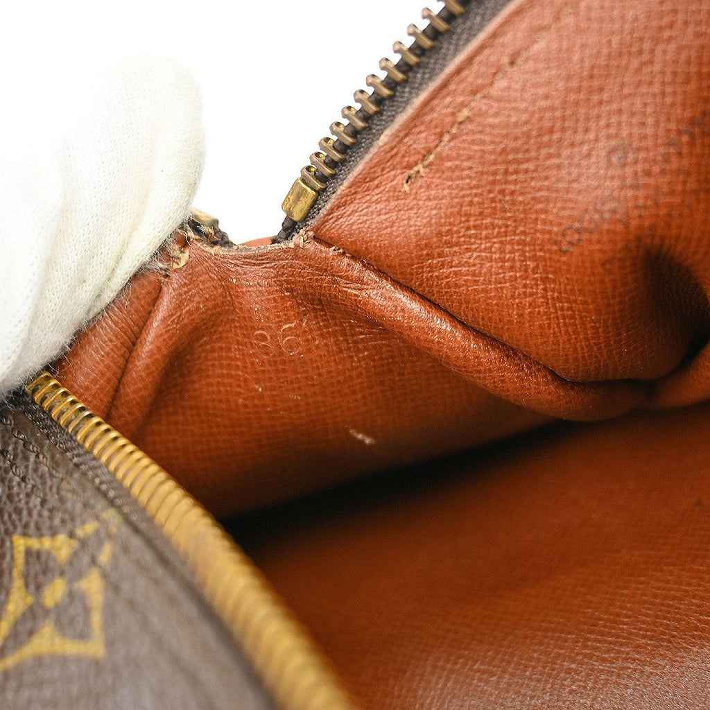 Louis Vuitton Papillon Handbag Monogram Canvas Brown Canvas Handbag ( )