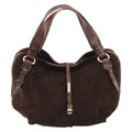 Celine Bittersweet Canvas Brown Canvas Handbag ( )