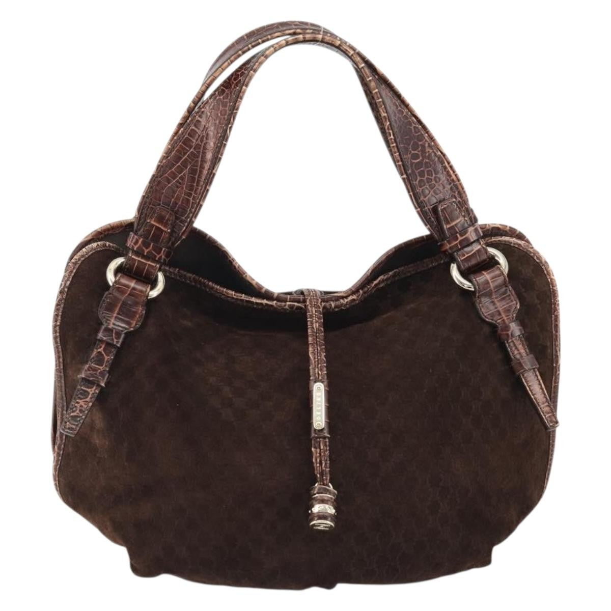 Celine Bittersweet Canvas Brown Canvas Handbag ( )