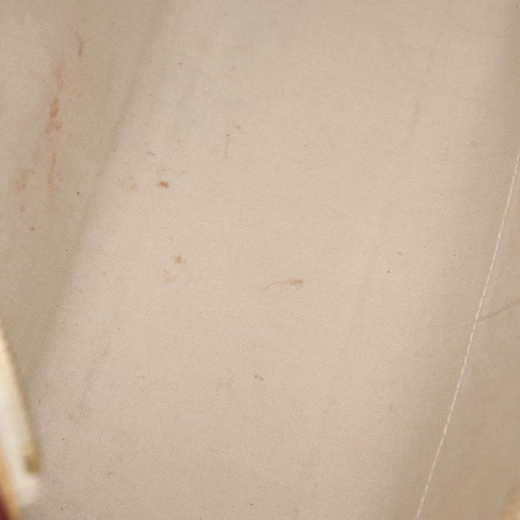 Louis Vuitton Brea Handbag Monogram Vernis Beige Patent_Leather Handbag (Authentic  )