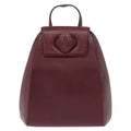 Cartier Happy Birthday Backpack Leather Burgundy Leather Backpack Bag (Authentic  )