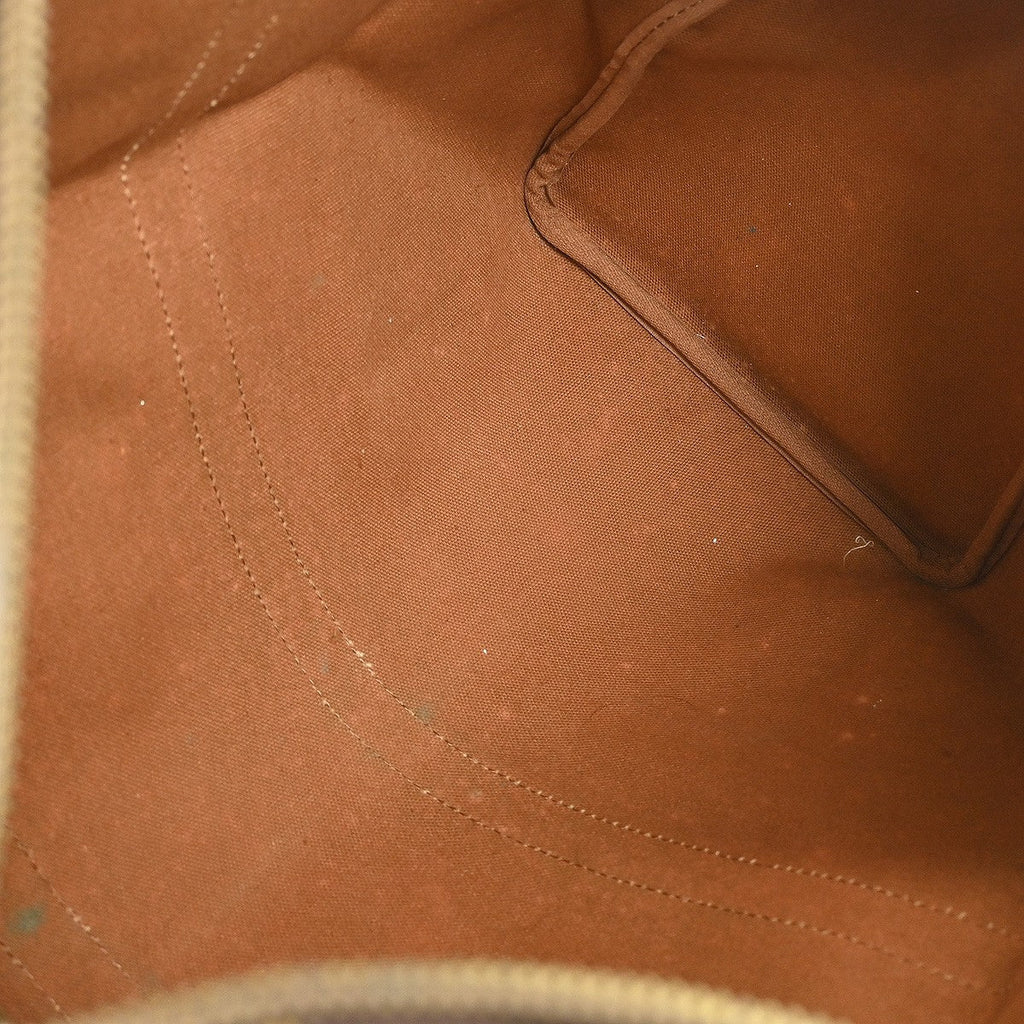 Louis Vuitton Keepall Bag Monogram Canvas Brown Canvas Handbag ( )