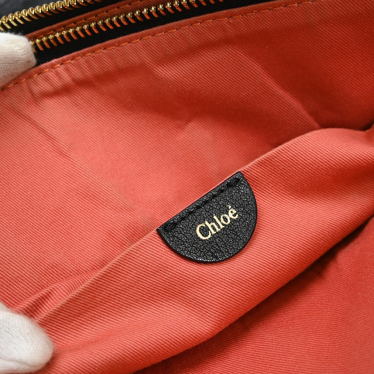 Chloe Vintage Handbag Leather Black Leather Handbag ( )