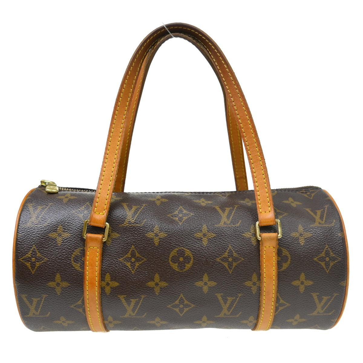 Louis Vuitton Papillon Handbag Monogram Canvas Brown Canvas Handbag ( )