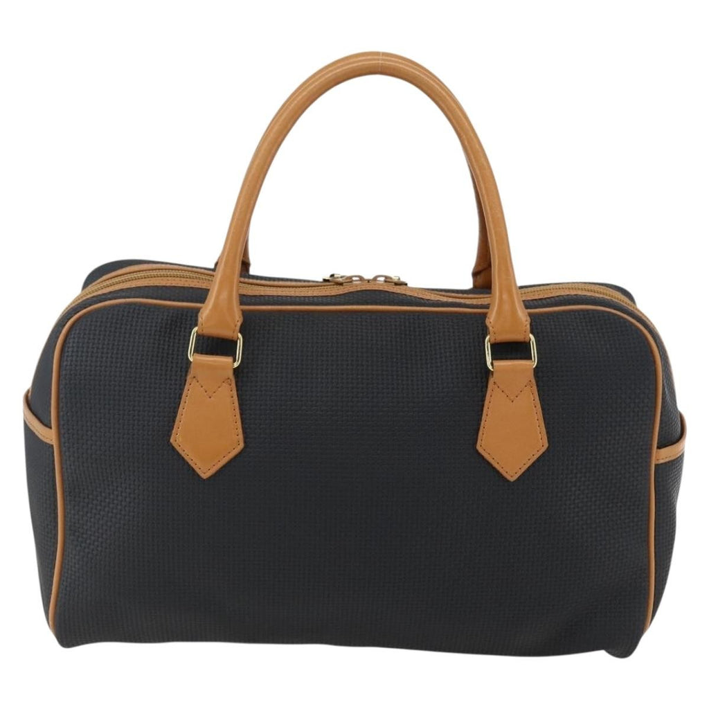 Saint Laurent Vintage Handbag Canvas Black Canvas Handbag (Authentic  )
