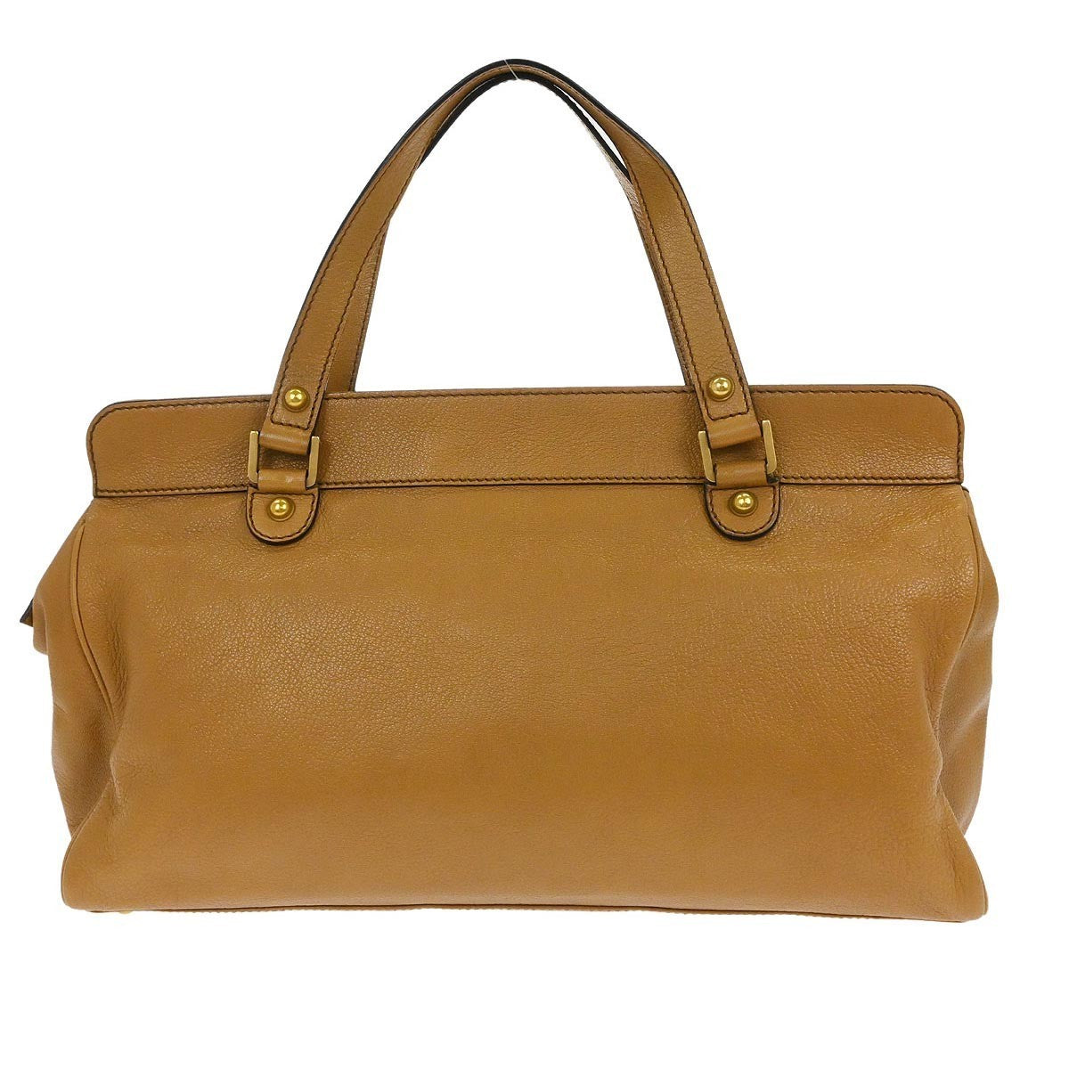 Gucci Blondie Satchel Leather Brown Leather Handbag (Authentic  )