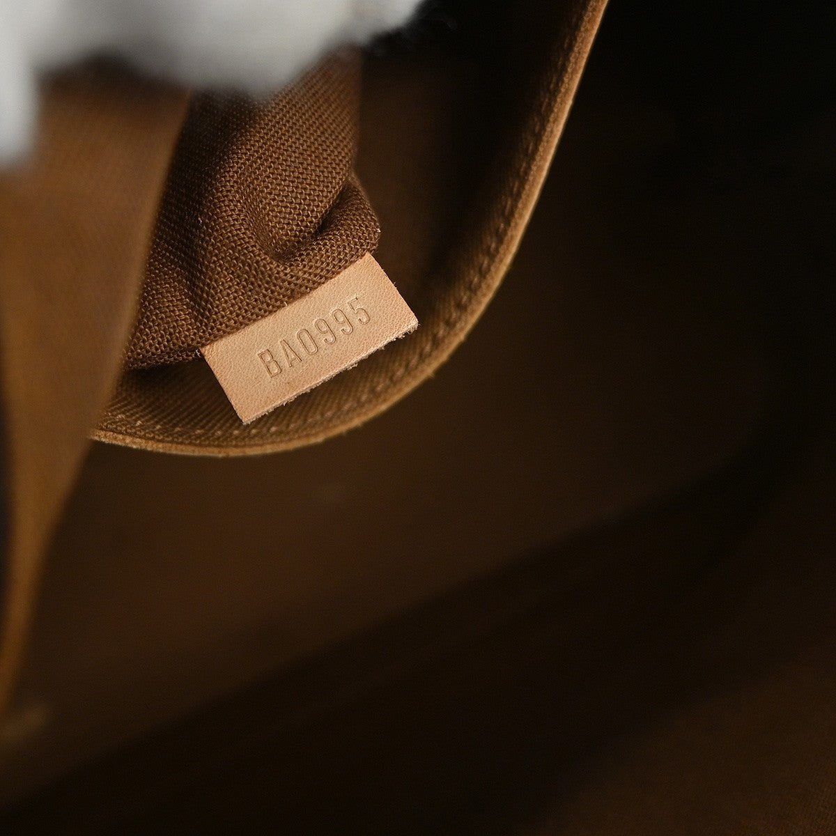 Louis Vuitton Alma Handbag Monogram Canvas Brown Canvas Handbag ( )