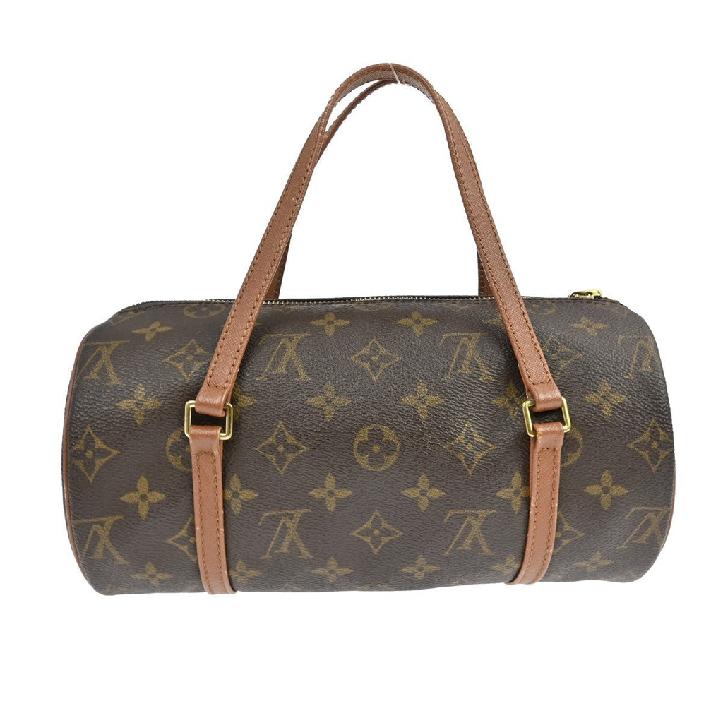 Louis Vuitton Papillon Handbag Monogram Canvas Brown Canvas Handbag ( )