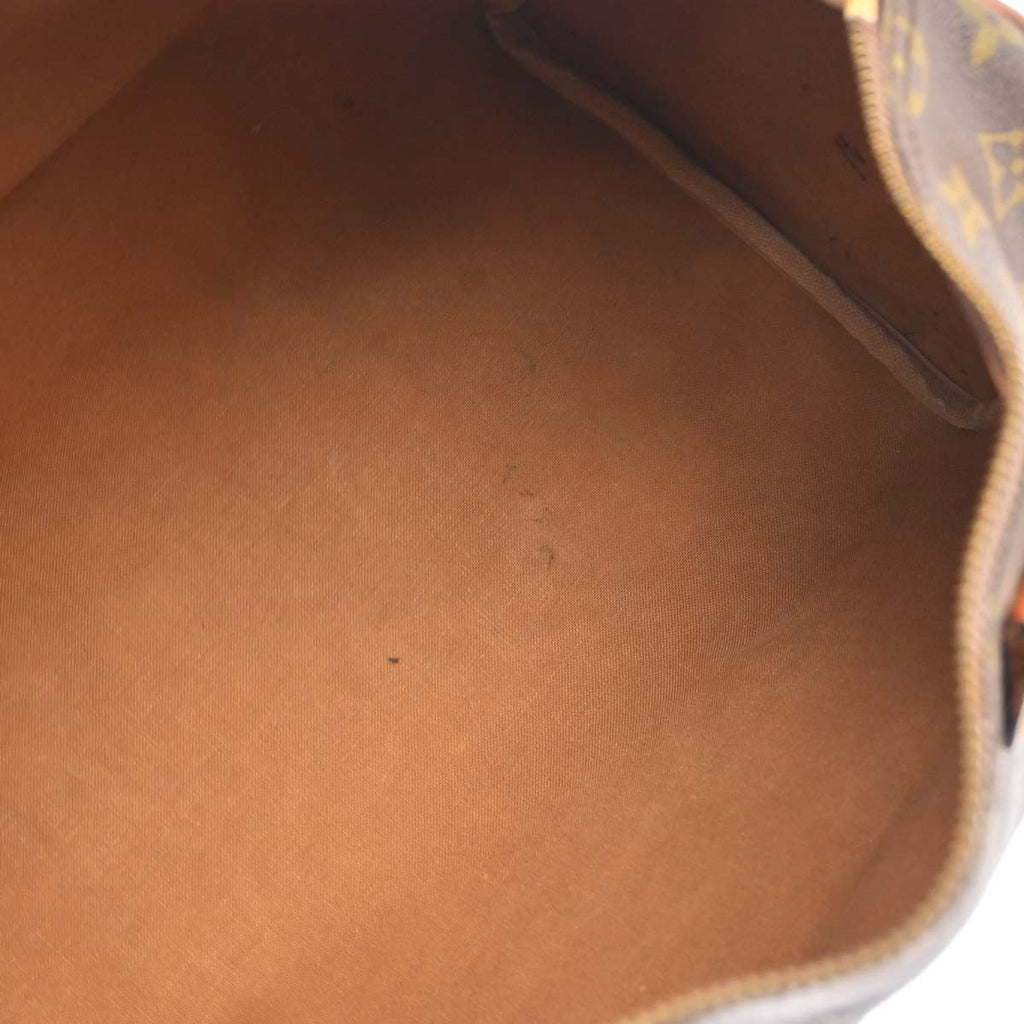 Louis Vuitton Speedy Handbag Monogram Canvas Brown Canvas Handbag ( )