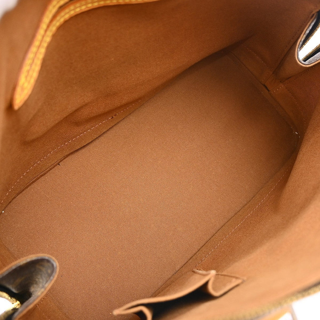 Louis Vuitton Alma Handbag Monogram Canvas Brown Canvas Handbag ( )