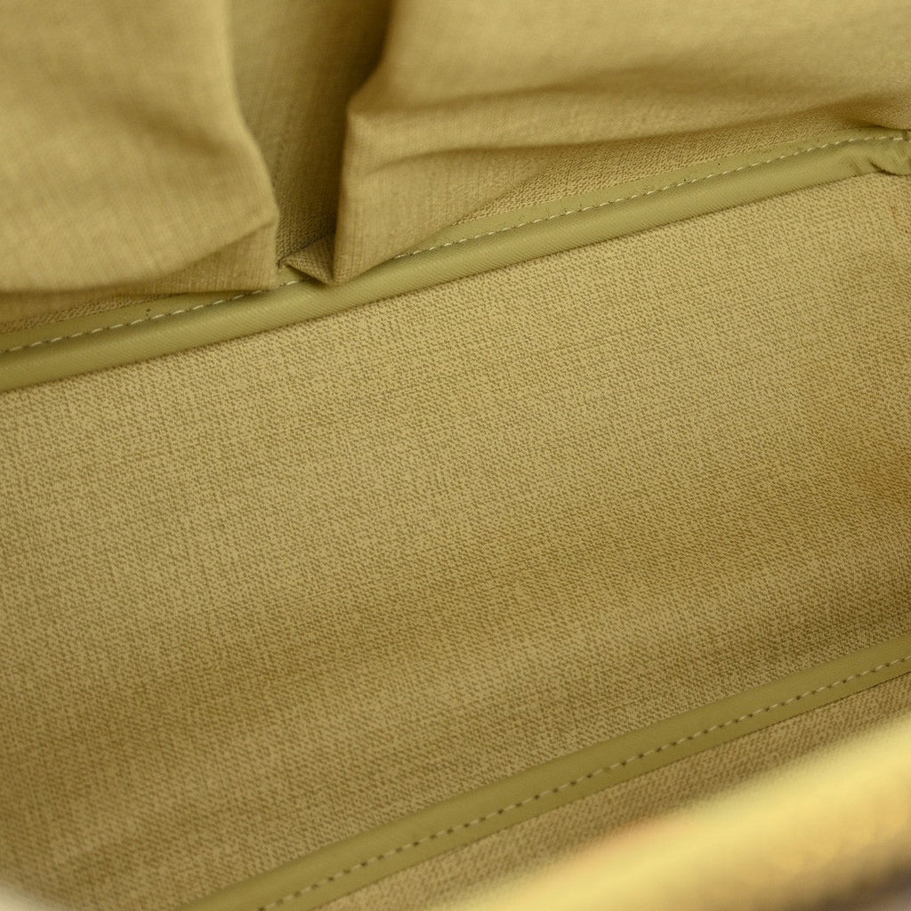Louis Vuitton Deauville Handbag Monogram Canvas Brown Canvas Handbag ( )