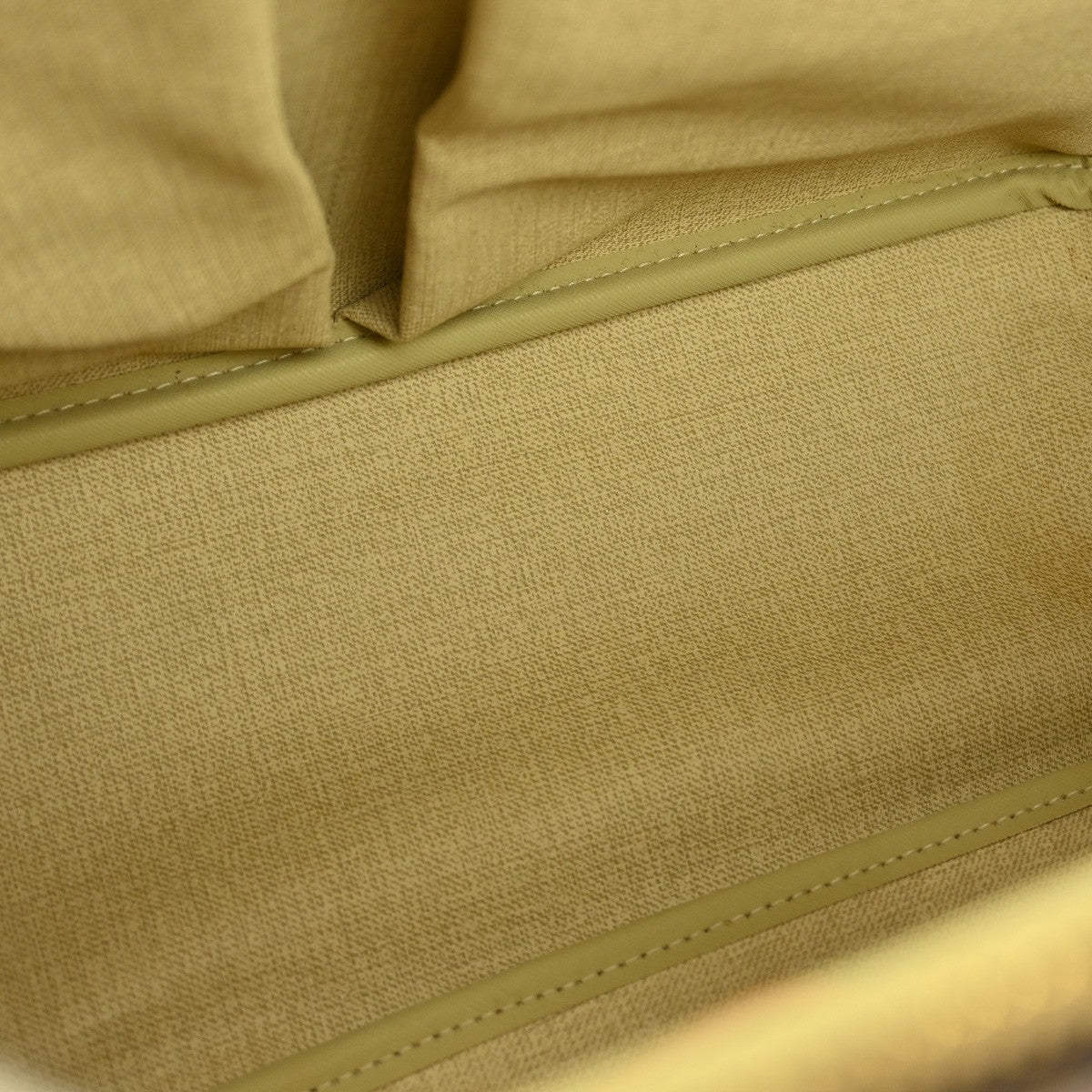 Louis Vuitton Deauville Handbag Monogram Canvas Brown Canvas Handbag ( )