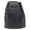 Louis Vuitton Sac A Dos Drawstring Backpack Epi Leather Black Leather Backpack Bag (Authentic  )
