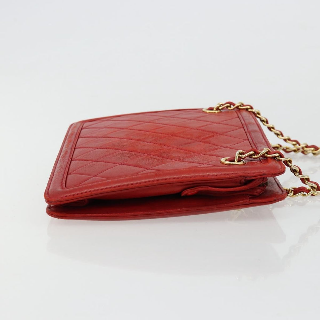 Chanel Chain Clutch Leather Multicolour Leather Handbag ( )
