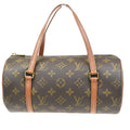 Louis Vuitton Papillon Handbag Monogram Canvas Brown Canvas Handbag ( )