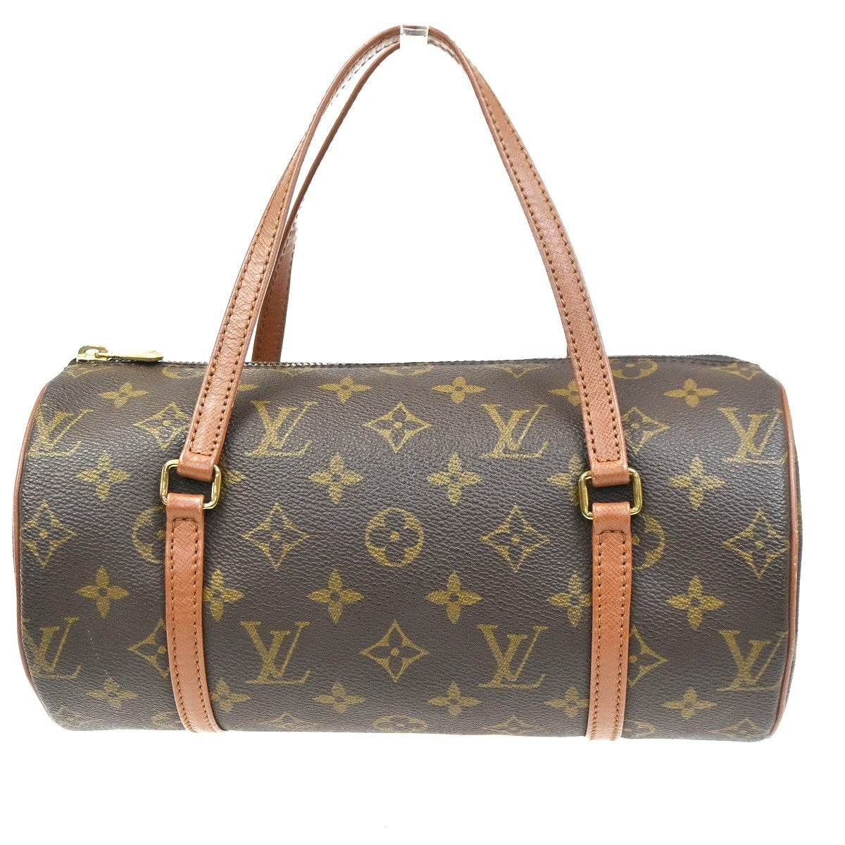 Louis Vuitton Papillon Handbag Monogram Canvas Brown Canvas Handbag ( )
