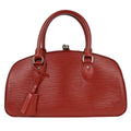 Louis Vuitton Jasmin Bag Epi Leather Red Leather Handbag (Authentic  )
