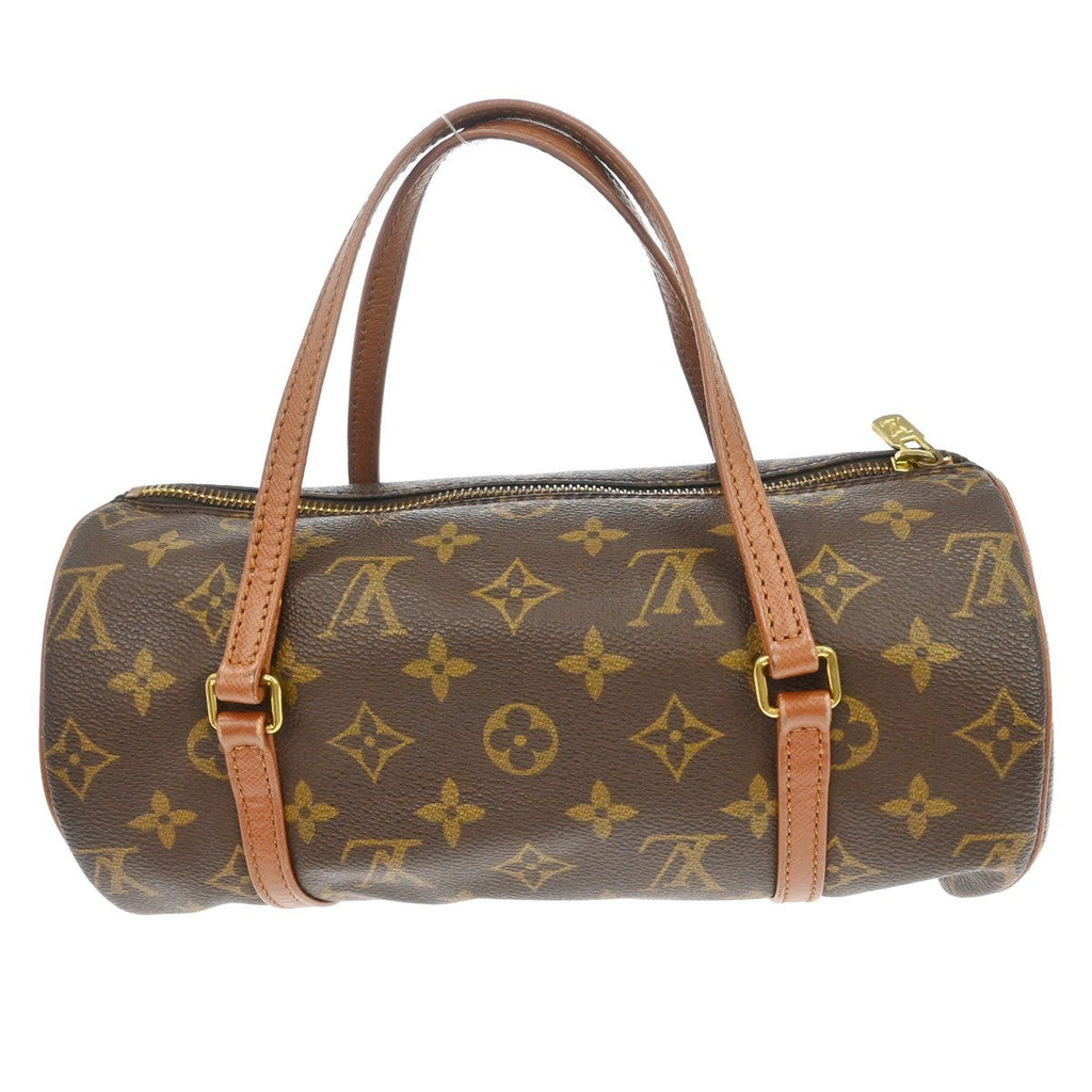 Louis Vuitton Papillon Handbag Monogram Canvas Brown Canvas Handbag ( )