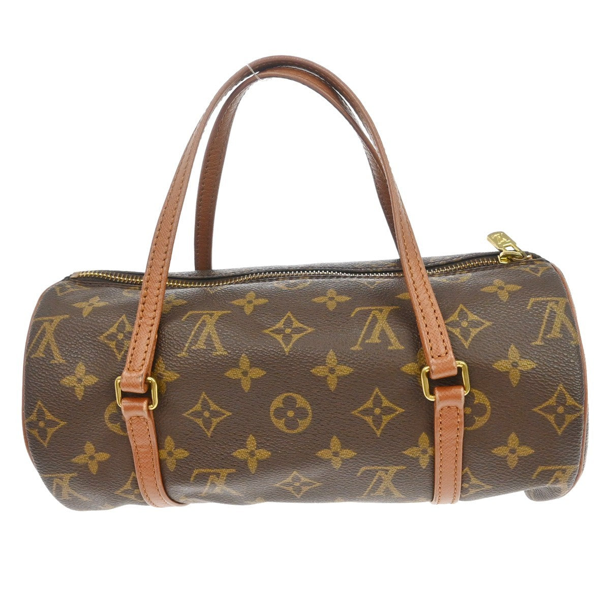 Louis Vuitton Papillon Handbag Monogram Canvas Brown Canvas Handbag ( )