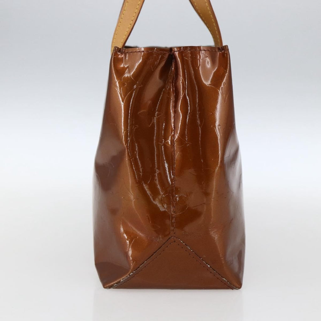 Louis Vuitton Reade Handbag Monogram Vernis Brown Patent_Leather Handbag (Authentic  )