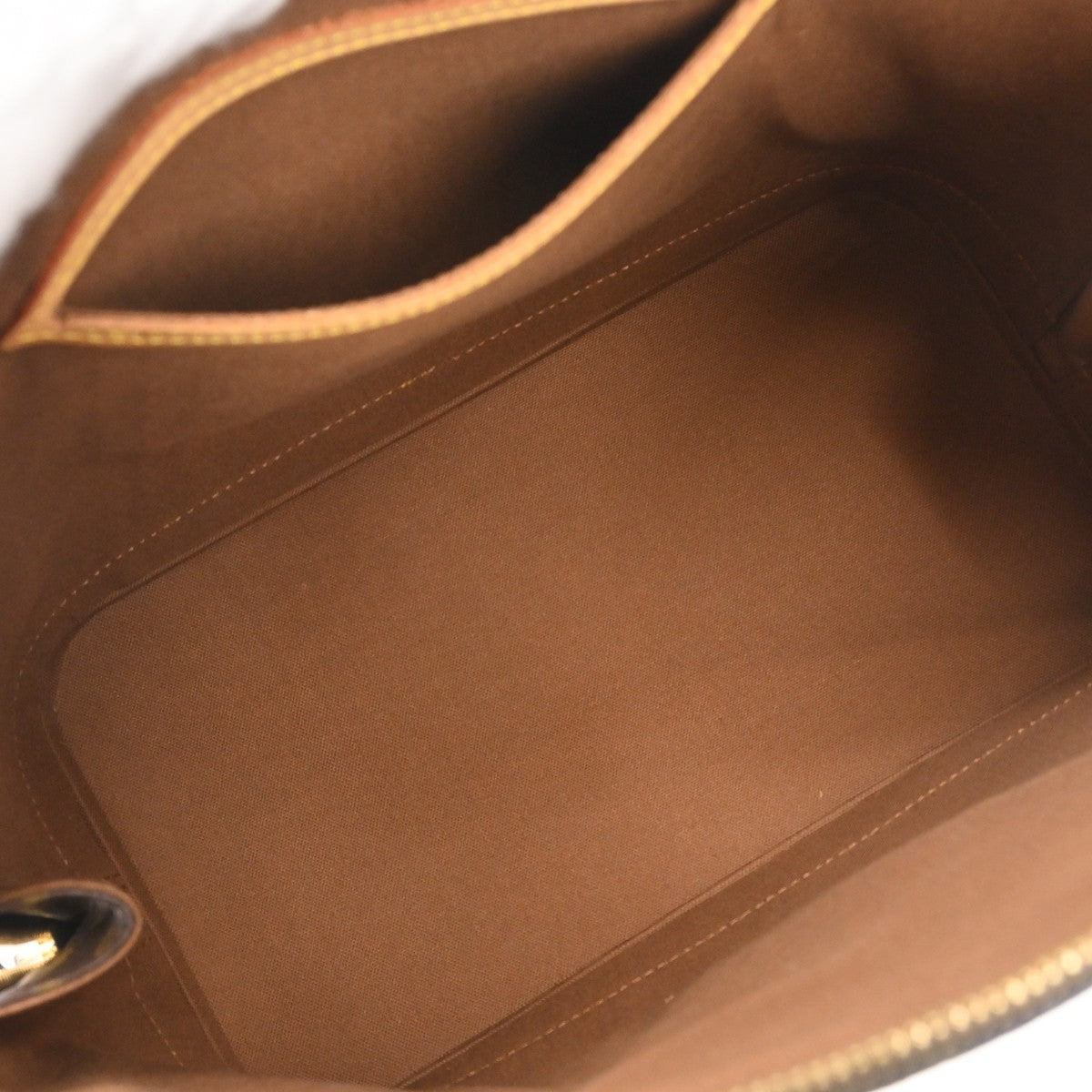 Louis Vuitton Alma Handbag Monogram Canvas Brown Canvas Handbag ( )