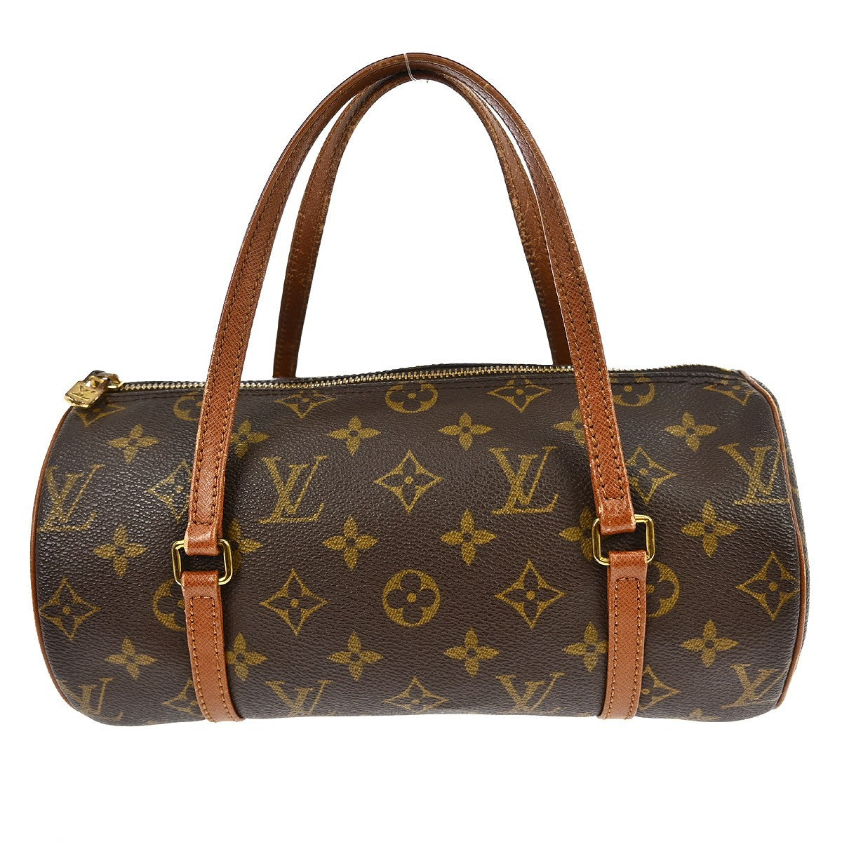 Louis Vuitton Papillon Handbag Monogram Canvas Brown Canvas Handbag ( )