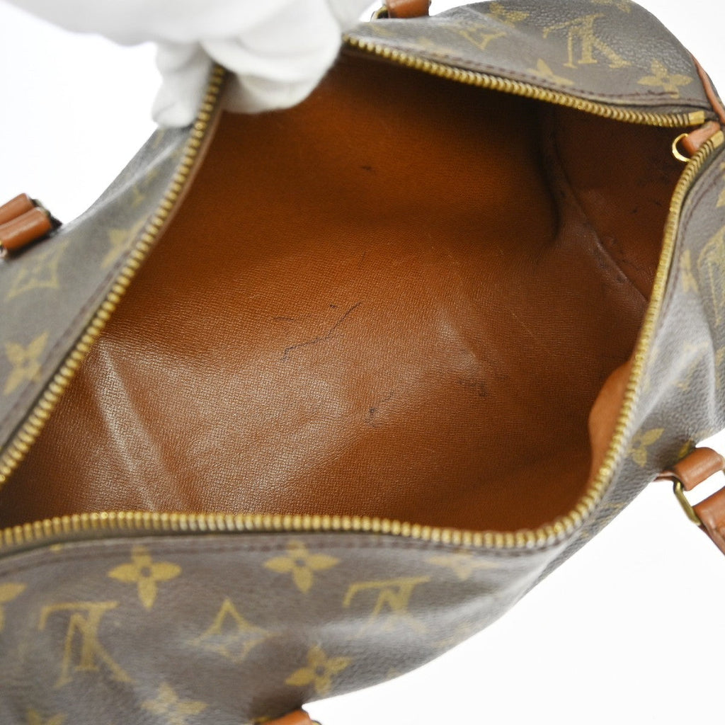 Louis Vuitton Papillon Handbag Monogram Canvas Brown Canvas Handbag ( )