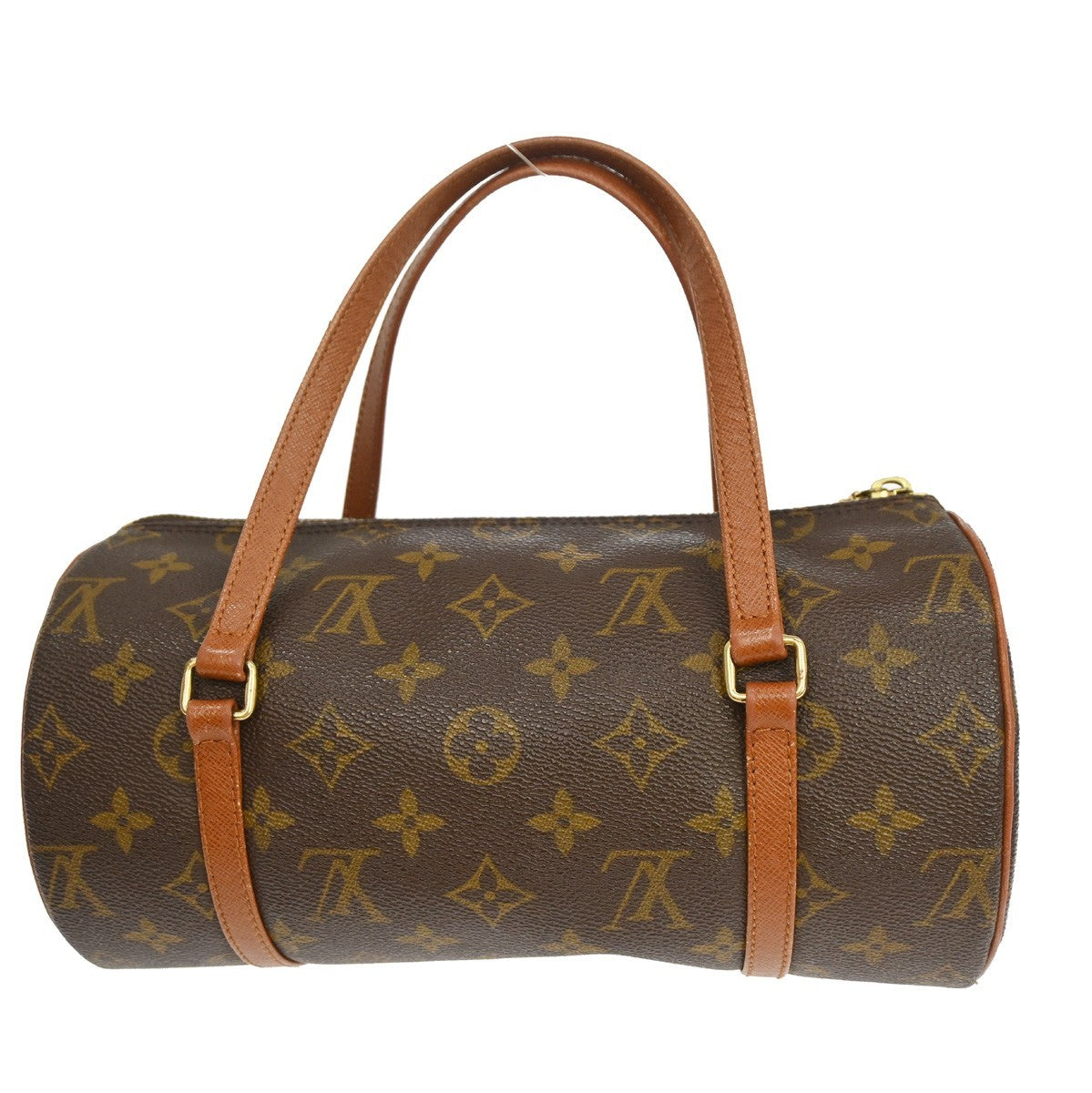 Louis Vuitton Papillon Handbag Monogram Canvas Brown Canvas Handbag ( )