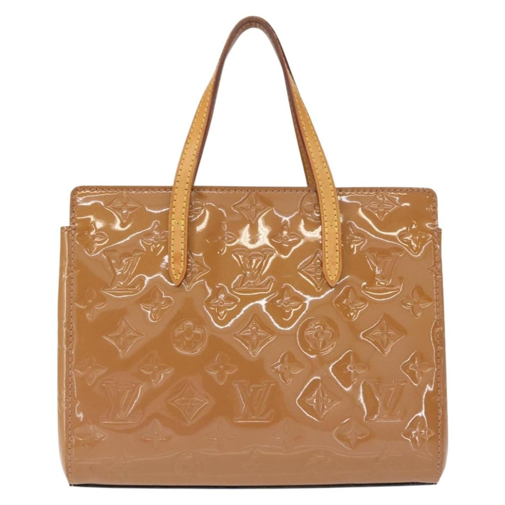 Louis Vuitton Catalina Handbag Monogram Vernis Pink Patent_Leather Handbag (Authentic  )