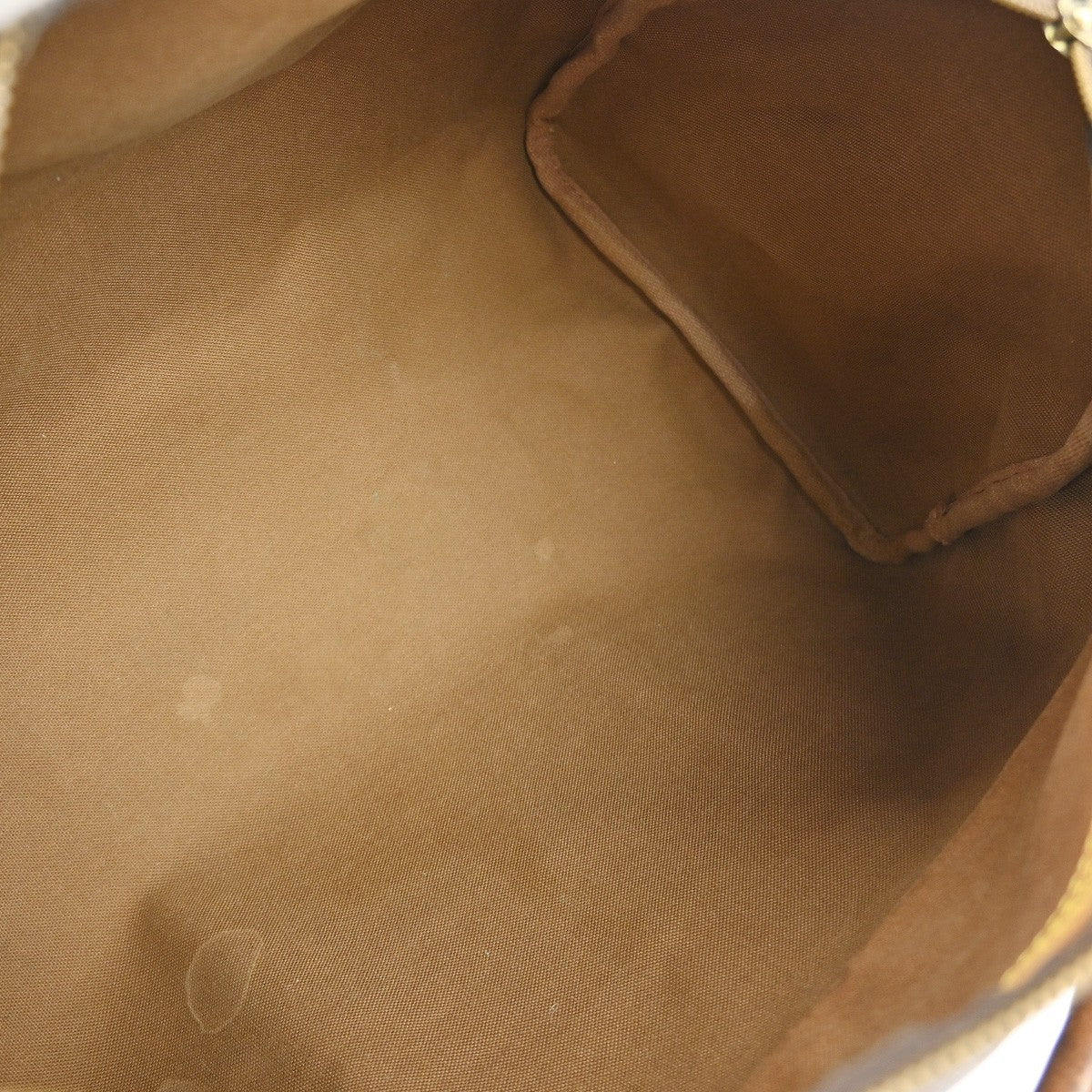 Louis Vuitton Speedy Handbag Monogram Canvas Brown Canvas Handbag ( )