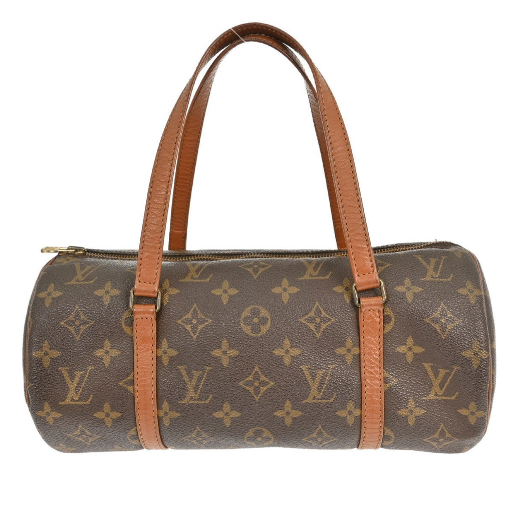 Louis Vuitton Papillon Handbag Monogram Canvas Brown Canvas Handbag ( )