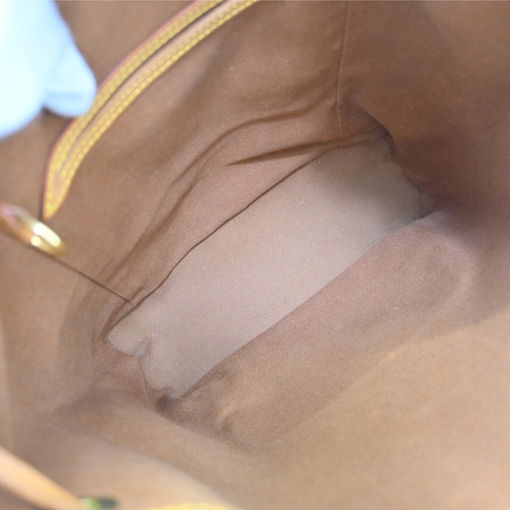 Louis Vuitton Vintage Montsouris Backpack Monogram Canvas Brown Canvas Backpack Bag ( )